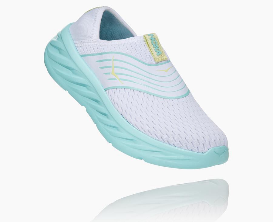 Hoka One One Sandaler Dame - Ora Porno - Hvide/Blå - 531249LFG